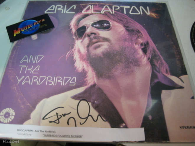 ERIC CLAPTON & THE YARD. LPMcCARTYN NIMMARILLA VARUSTETTUNA!