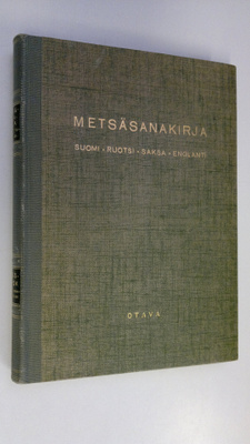 Paavo ym. (toim.) Aro : Suomalais-ruotsalais-saksalais-en...