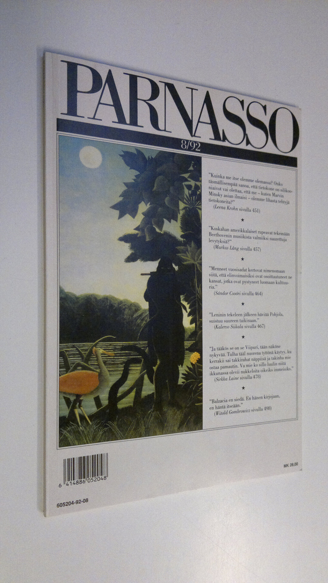Parnasso 8/1992