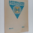 Historiallinen aikakauskirja 3/1945 - pikkukuva 1