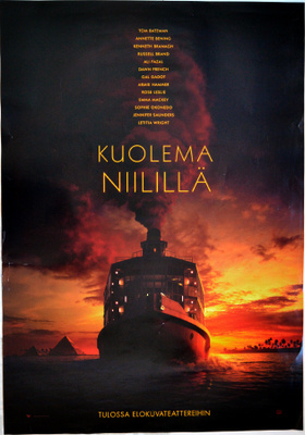 Elokuvajuliste: Kuolema Niilillä - 2 kpl!