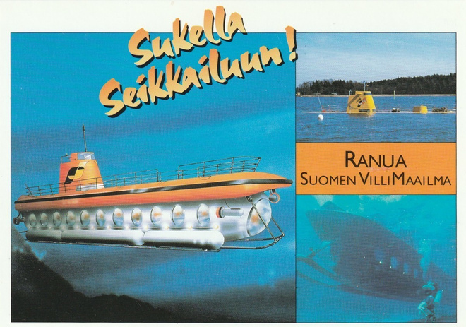 LAIVAKORTTI - SUKELLUSVENE KULTAINEN TAIMEN - 3
