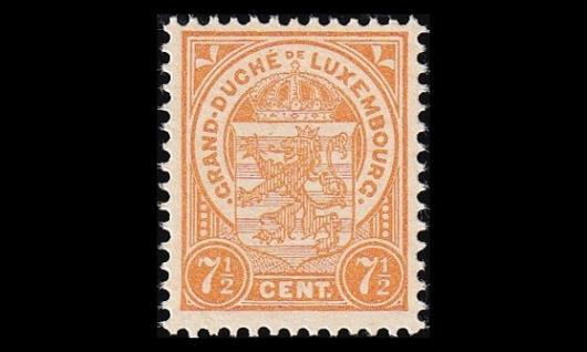 Luxemburg 120 * Vaakuna 7½ C (1919)