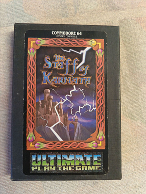 The Staff of Karnath (C64) Commodore 64 Big Box, CIB