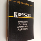 Erwin Kreyszig : Introductory functional analysis with ap... - pikkukuva 1