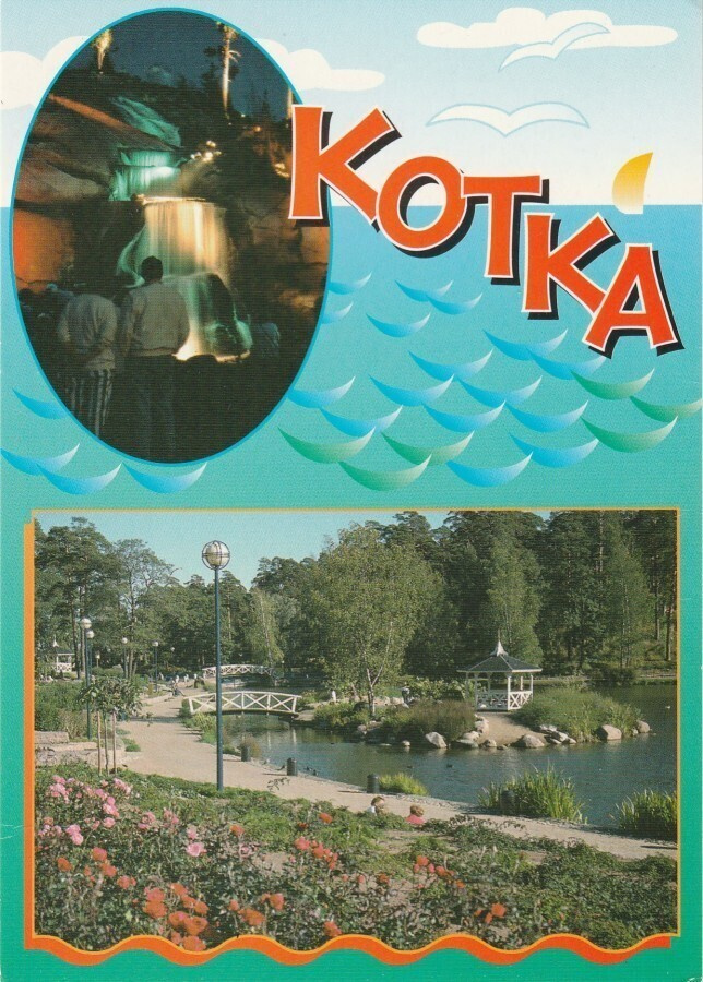 Postikortti, KOTKA, Sopokan Vesipuisto