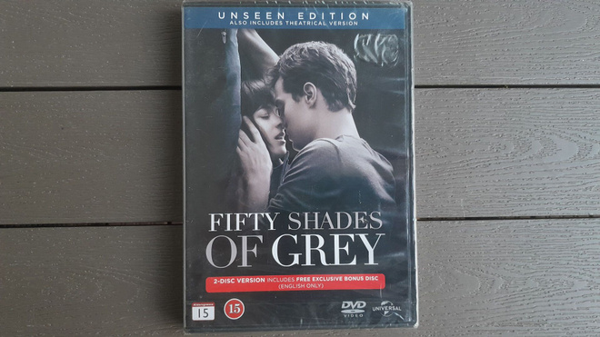 DVD: Fifty Shades Of Grey, Unseen Edition 2-Disc (2014) UUSI