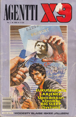 Agentti X9 7/1989 Philip Marlowe: Syvä Uni