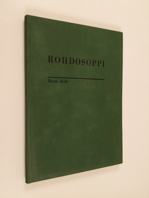 Martti Helle : Rohdosoppi