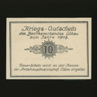 Saksa Notgeld 10 Pfennig, Löbau 1918 - pikkukuva 2