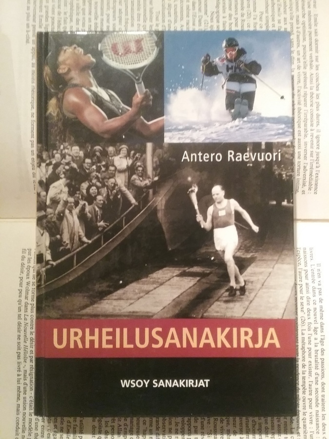Antero Raevuori - Urheilusanakirja (sid.)