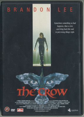 THE CROW – Suomi-DVD 1994 / 200? - Brandon Lee, Alex Proyas