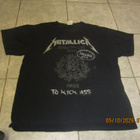 Metallica Tallinn 2010 -kiertuepaita (Gildan) ( XL tai L ) - pikkukuva 1