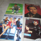 4 julistetta  mm DAVID HASSELHOFF,BILLY IDOLL.BRUCE WILLIS - pikkukuva 2