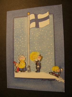 PEKKALA Virpi / Suomen lippu kulk - 92