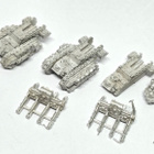 Epic 40K - 3kpl Imperial Guard Manticore [S233] - pikkukuva 3