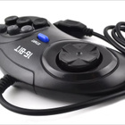 SEGA Mega Drive 6-Näppäinen peliohjain 1,7m johdolla #31646 - pikkukuva 4