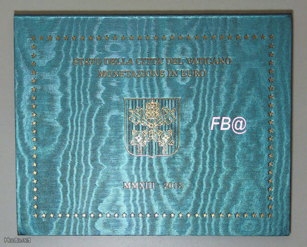 2013 VATIKAANI BU sarja sis. 1c-2euro