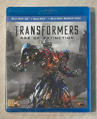 Transformers - Tuhon aikakausi (2014) Blu-ray 3D + 2D (UUSI)