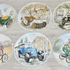 Autohistorian vuosilautasia 6kpl - pikkukuva 1