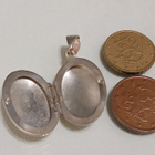 Hopeinen medaljonki riipus 925 - pikkukuva 3