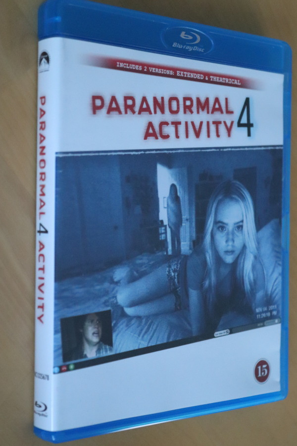 Blu-ray Paranormal Activity 4 ( 2012  )