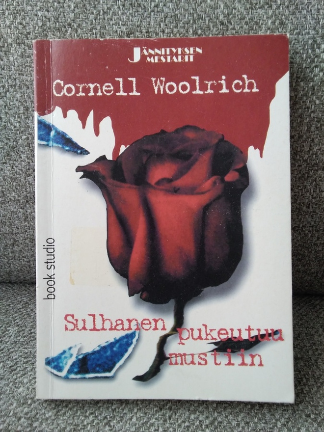 Cornell Woolrich: Sulhanen pukeutuu mustiin -pokkari-