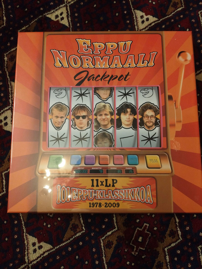 Eppu Normaali - Jackpot 11LP Vinyyli Boxi. Limited 100kpl