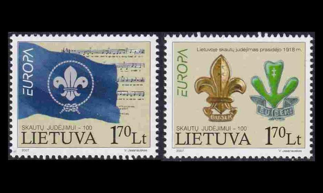 Liettua 933-4 ** Europa partio (2007)