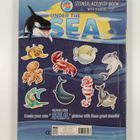 Under the sea : stencil activity book - pikkukuva 2