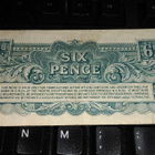 British Armed Forces 6 Pence 1948 F-VF - pikkukuva 2