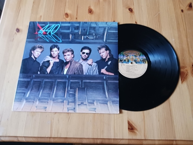 A=440 – A=440 lp 1986 Pop Rock huippu kunto nm