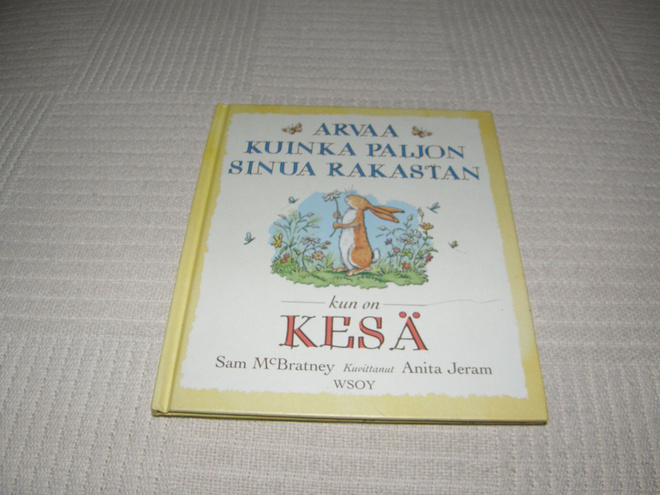 Arvaa kuinka paljon sinua rakastan kun on kesä