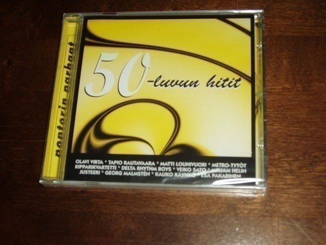 CD 50-Luvun Hitit - Poptorin Parhaat (Uusi)