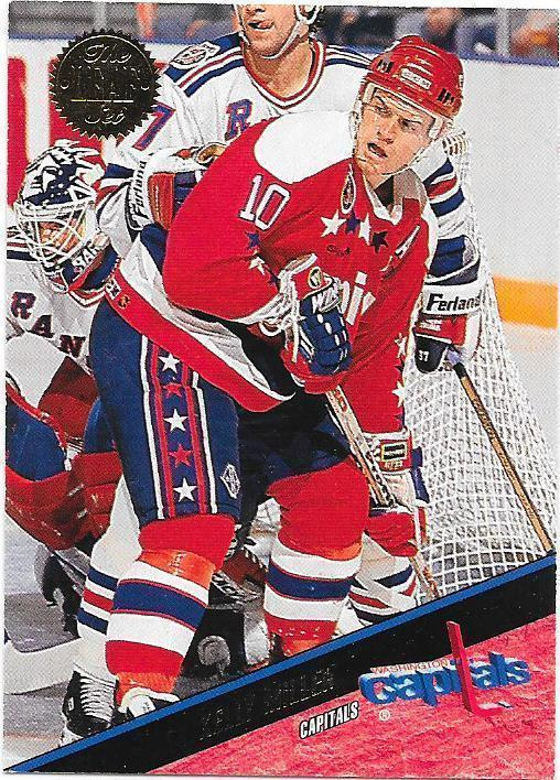 1993-94 LEAF #254 Kelly Miller Washington Capitals