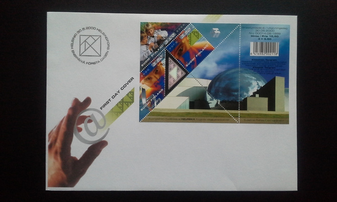 FDC Tiede 30.5.2000 LaPe 1528-1530 BL25