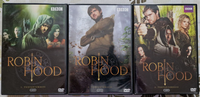 ROBIN HOOD kaudet 1-3 - DVD Boxit [Koko sarja]