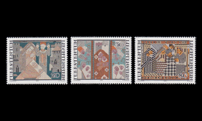 Liechtenstein 738-40 ** Joulu (1979)