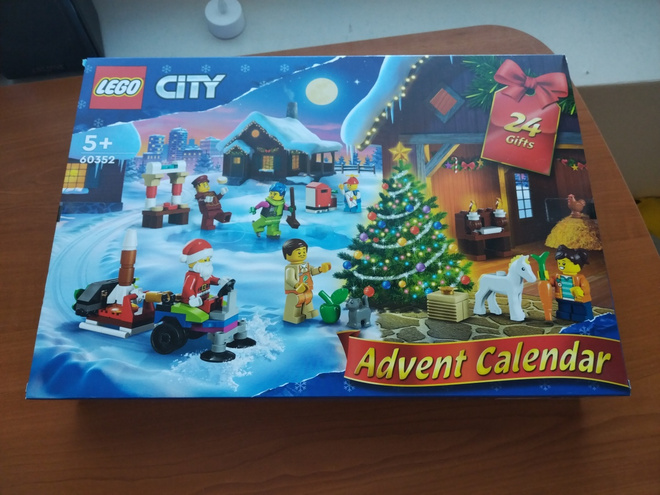 Lego 60352 - Joulukalenteri 2022 ( UUSI )