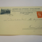 1930 Lahti apteekkikortti - pikkukuva 1