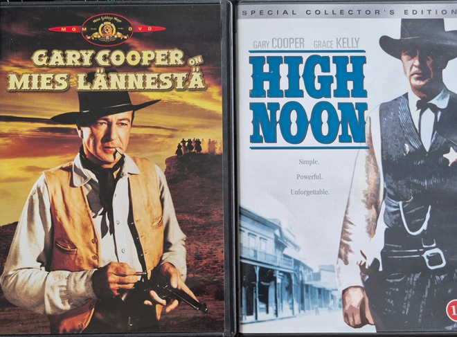 MIES LÄNNESTÄ + HIGH NOON -DVD