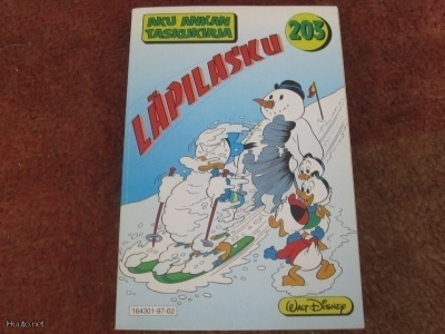 AKU ANKAN TASKUKIRJA 203 - LÄPILASKU