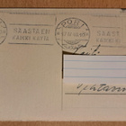 tyttö työntää munakärryjä, tipu, kulkenut 1946 - pikkukuva 2