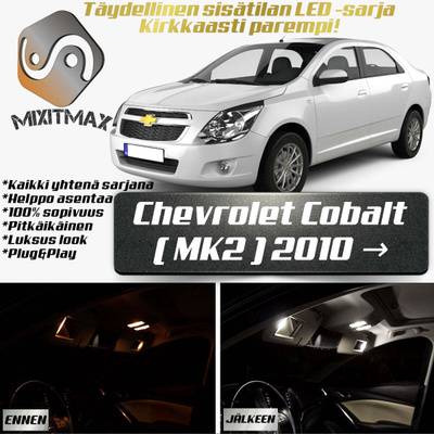 Chevrolet Cobalt (MK2) Sisätilan LED-sarja 6-osa
