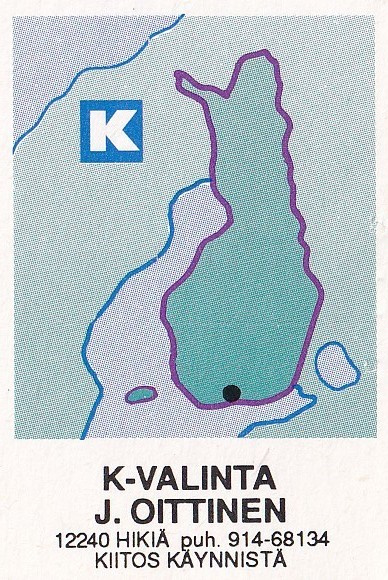 Hikiä, ,J. Oittinen K-Valinta  s10/2
