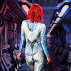 Naisten Sci-fi asu - pikkukuva 1