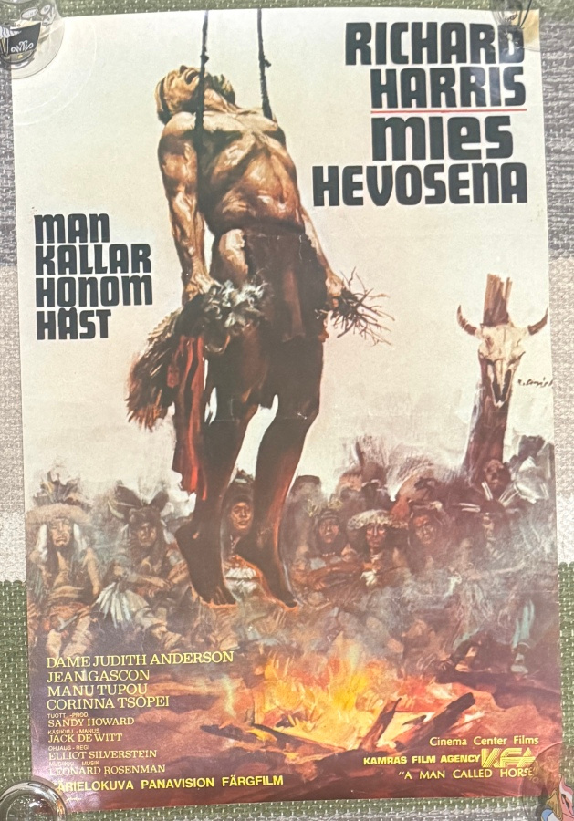 ELOKUVAJULISTE MIES HEVOSENA / A MAN CALLED HORSE