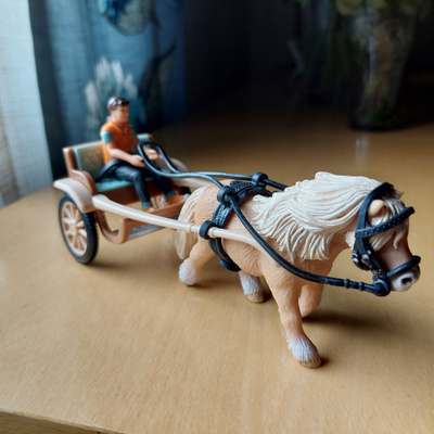 Schleich ponikärry 