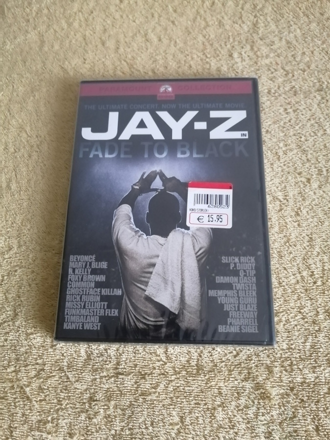 JAY-Z FADE TO BLACK DVD *MUOVEISSA*