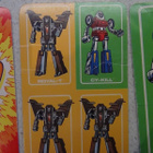 GO BOTS, MIGHTY ROBOTS VANHAT KORTIT 1985 - pikkukuva 3